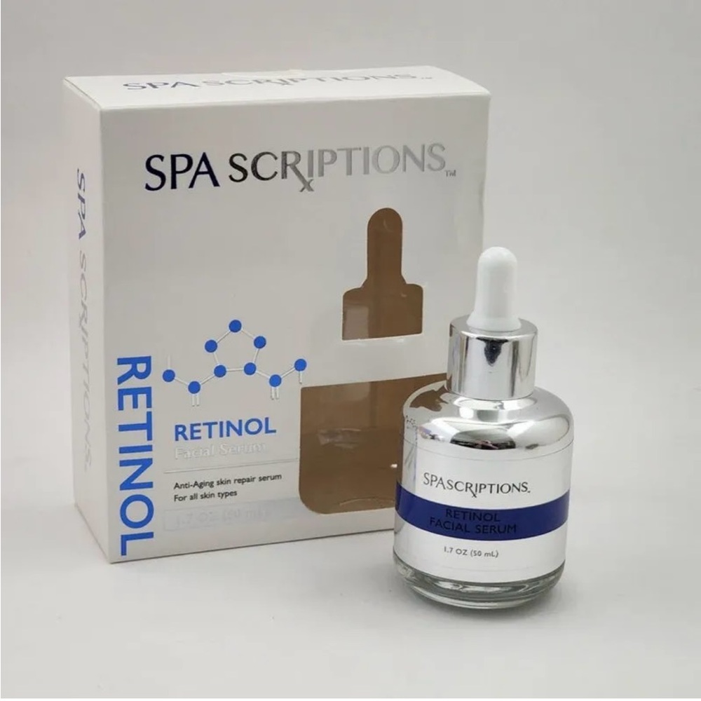 SPASCRIPTIONS ~ RETINOL Anti-Aging Skin Repair Moisturizing FACIAL SERUM 50ml.